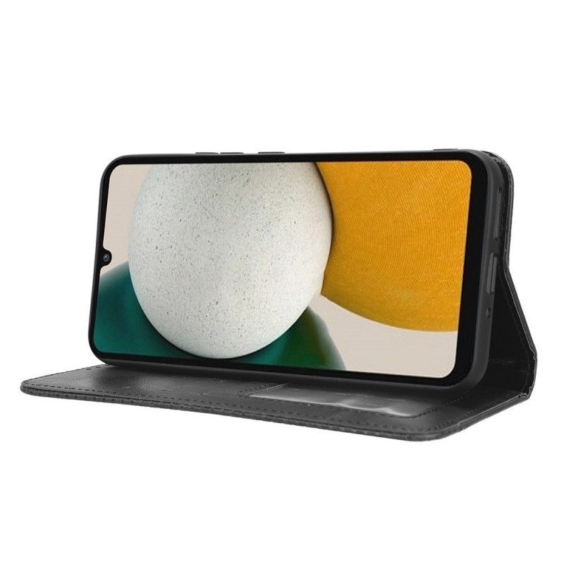 Folio Cover Samsung Galaxy A34 5G Custodia in pelle Stilizzato