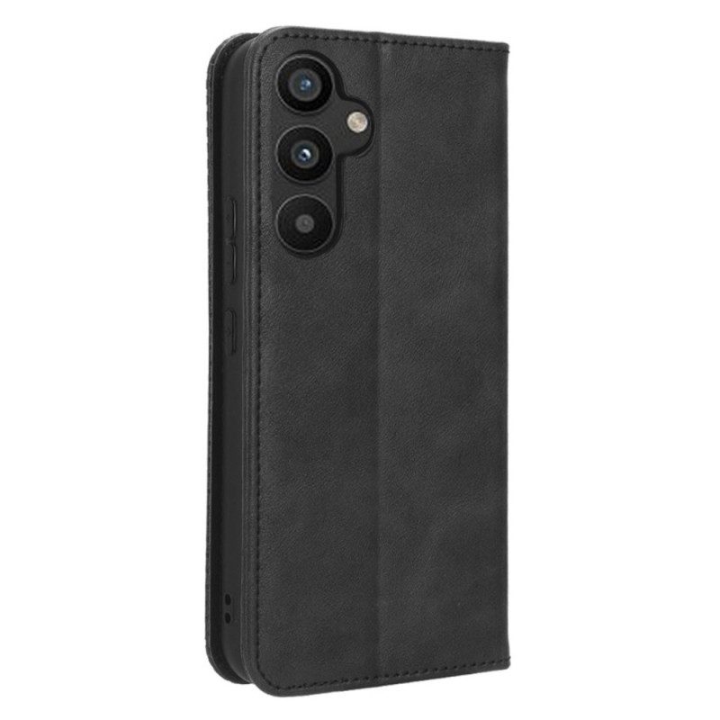 Folio Cover Samsung Galaxy A34 5G Custodia in pelle Stilizzato