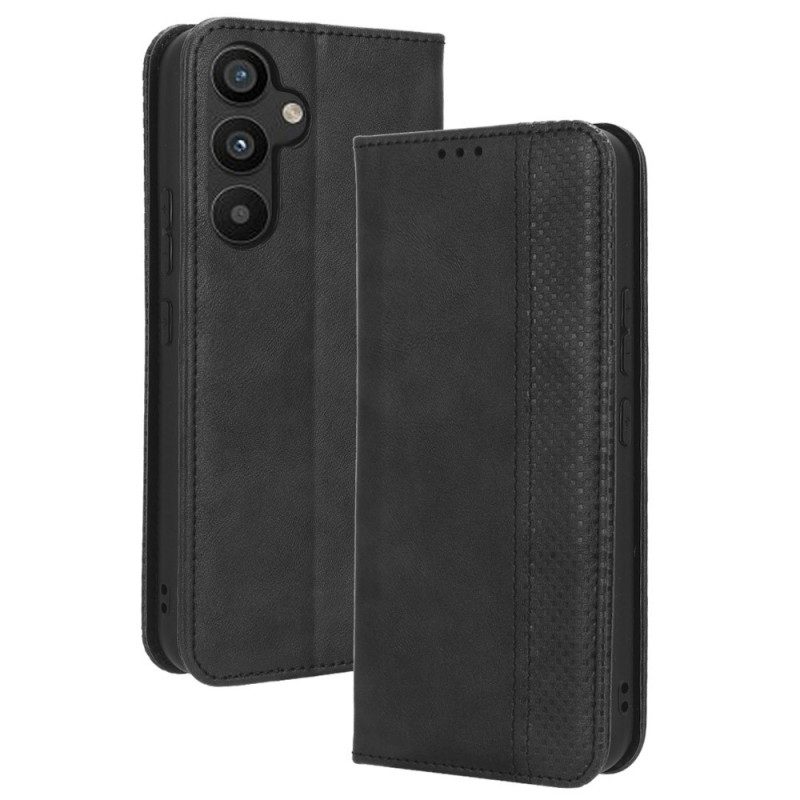 Folio Cover Samsung Galaxy A34 5G Custodia in pelle Stilizzato