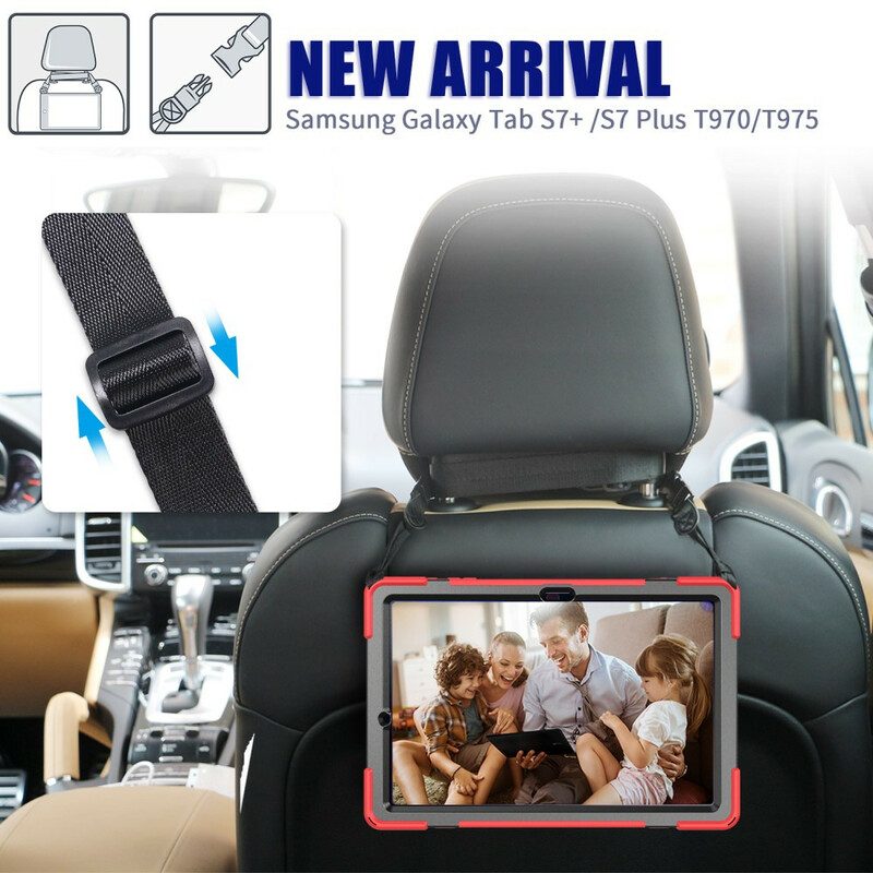 Cover Samsung Galaxy Tab S8 Plus / Tab S7 Plus Multifunzionale