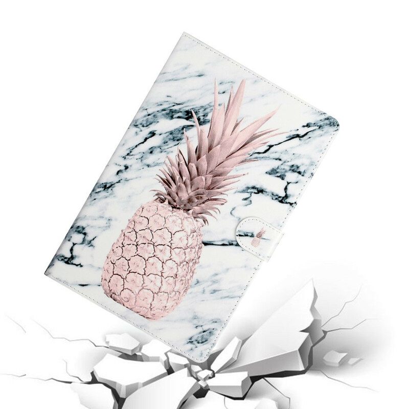 Custodia in pelle Samsung Galaxy Tab S8 Plus / Tab S7 Plus Ananas
