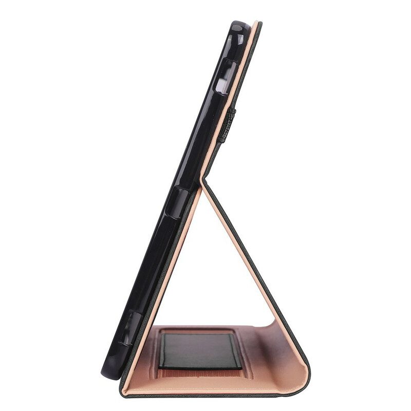 Custodia in pelle Samsung Galaxy Tab S8 Plus / Tab S7 Plus Stile In Pelle Con Cinturino