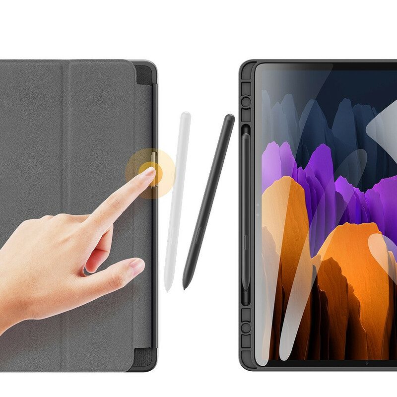 Custodia Samsung Galaxy Tab S8 Plus / Tab S7 Plus Domo Serie Dux-ducis