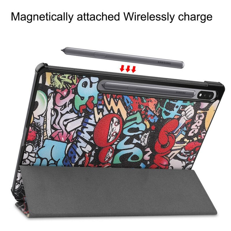 Custodia Samsung Galaxy Tab S8 Plus / Tab S7 Plus Graffiti Migliorati