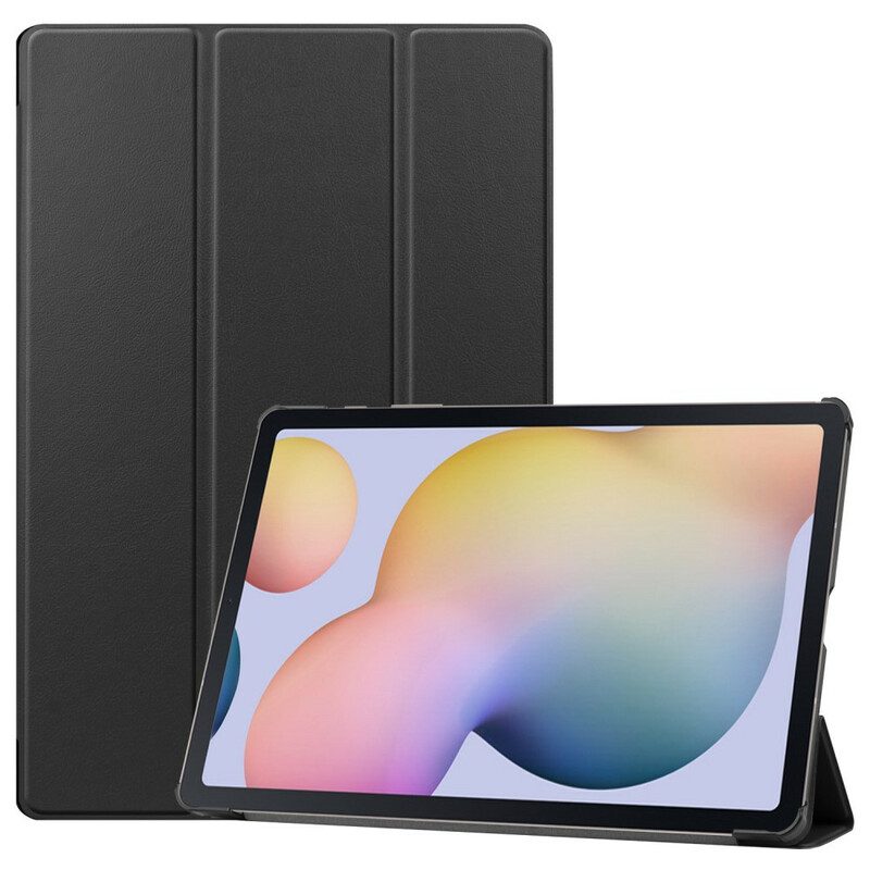 Custodia Samsung Galaxy Tab S8 Plus / Tab S7 Plus Portapenne A Tre Pieghe