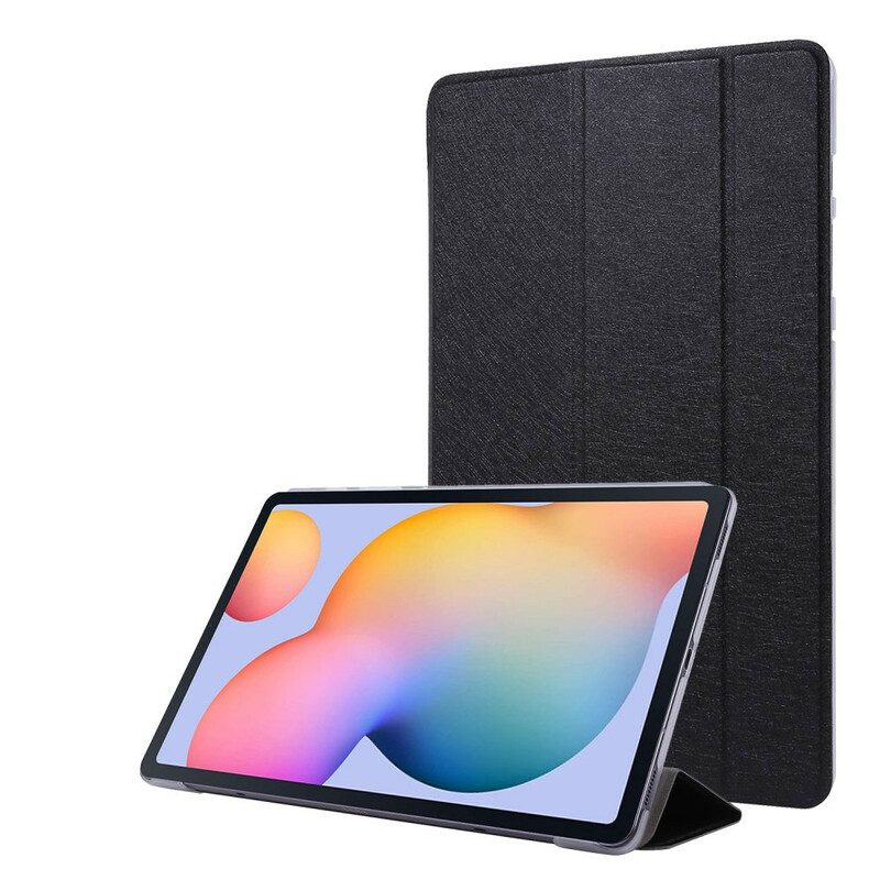 Custodia Samsung Galaxy Tab S8 Plus / Tab S7 Plus Trama Di Seta