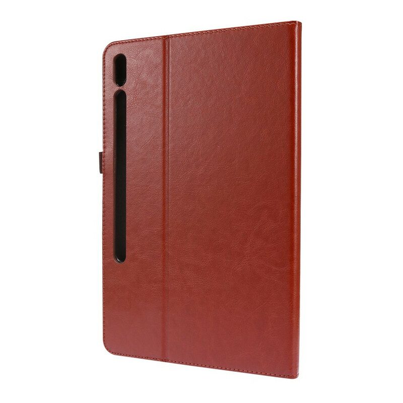 Folio Cover Samsung Galaxy Tab S8 Plus / Tab S7 Plus 2 Persiane In Ecopelle