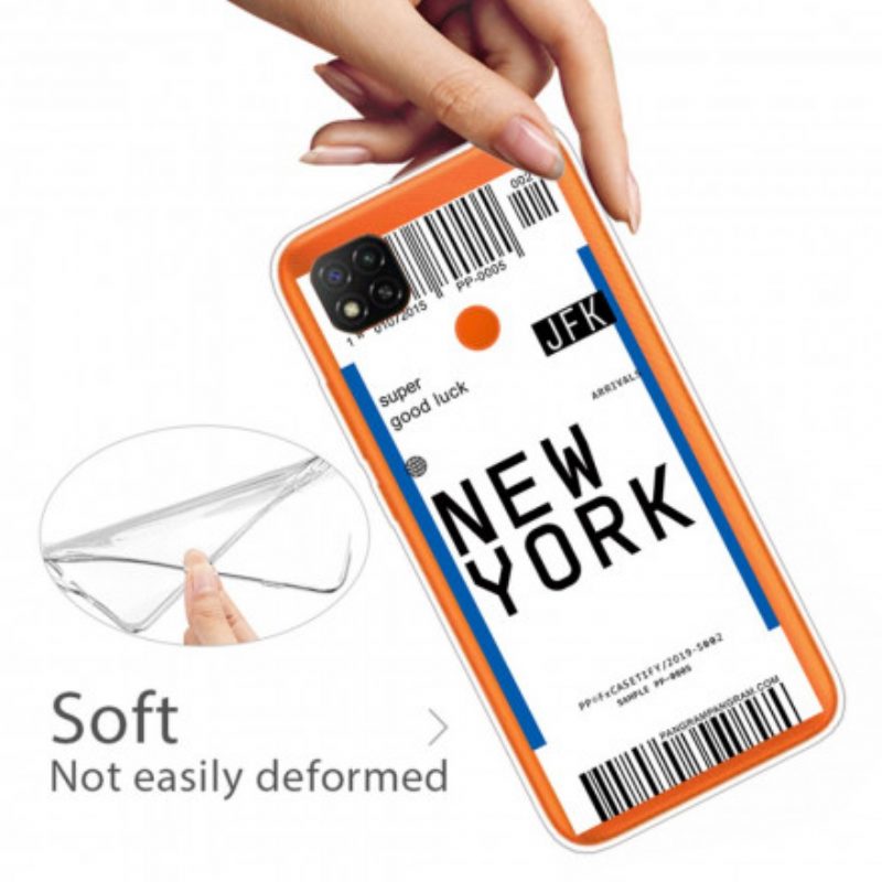 Cover Xiaomi Redmi 9C Passa A New York