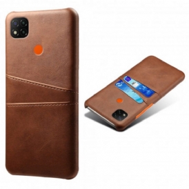 Cover Xiaomi Redmi 9C Portacarte Doppio Ksq
