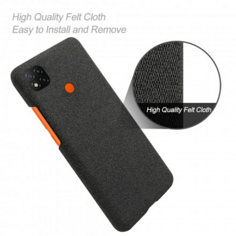 Cover Xiaomi Redmi 9C Tessuto Ksq Chic
