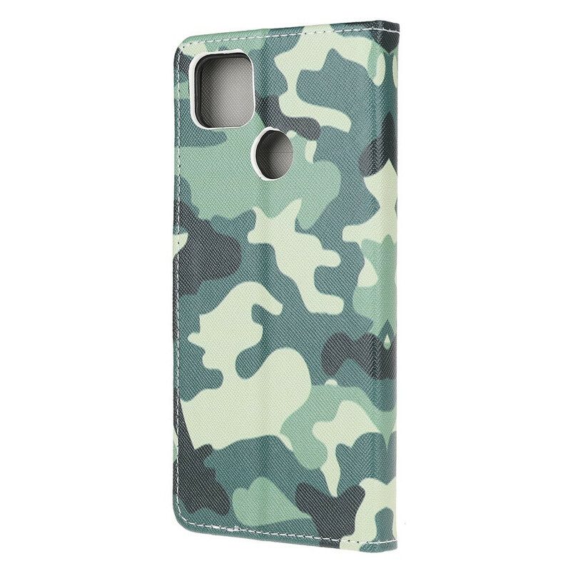 Custodia in pelle Xiaomi Redmi 9C Camuffare