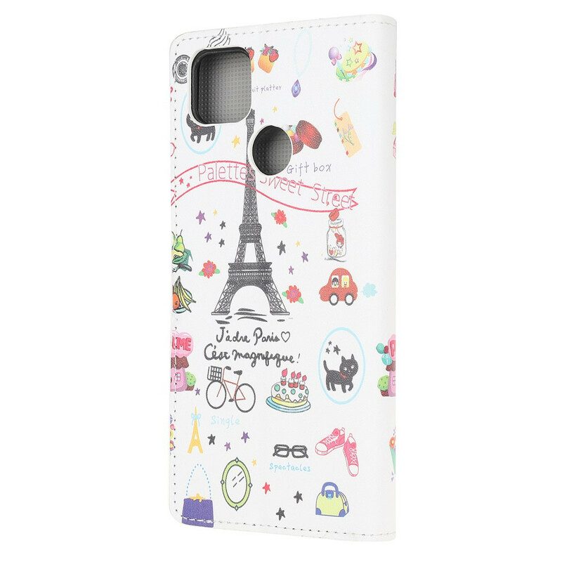 Folio Cover Xiaomi Redmi 9C Amo Parigi