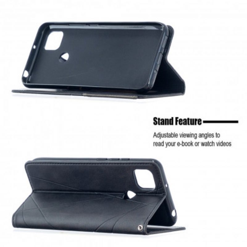 Folio Cover Xiaomi Redmi 9C Custodia in pelle Stile D'artista