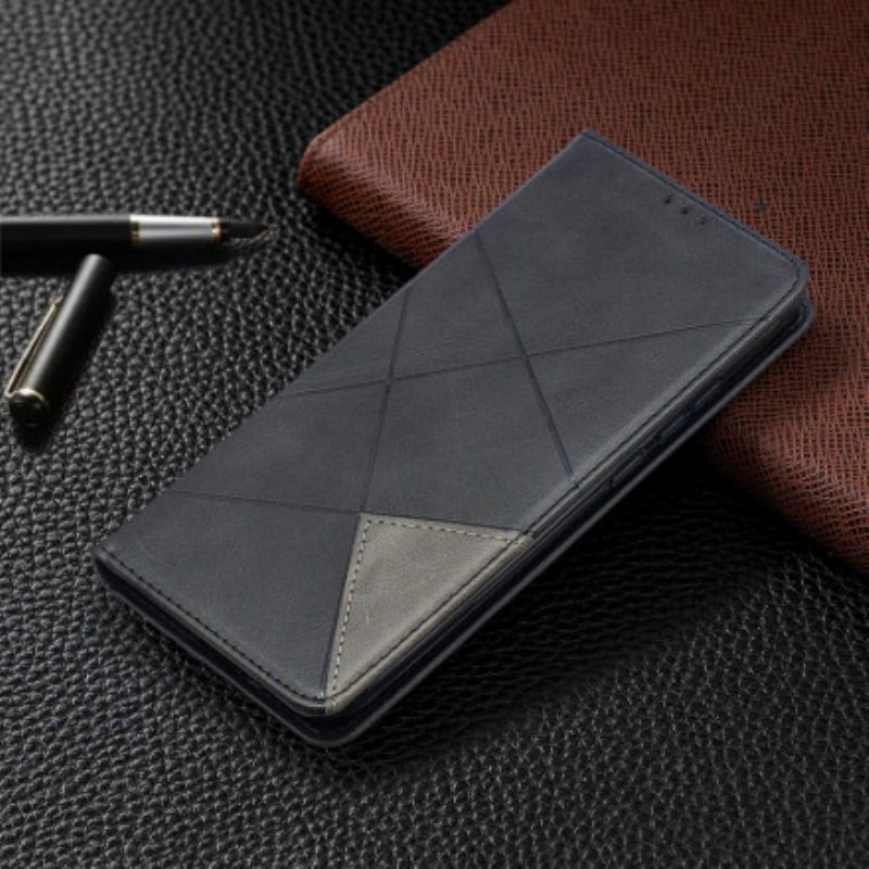 Folio Cover Xiaomi Redmi 9C Custodia in pelle Stile D'artista