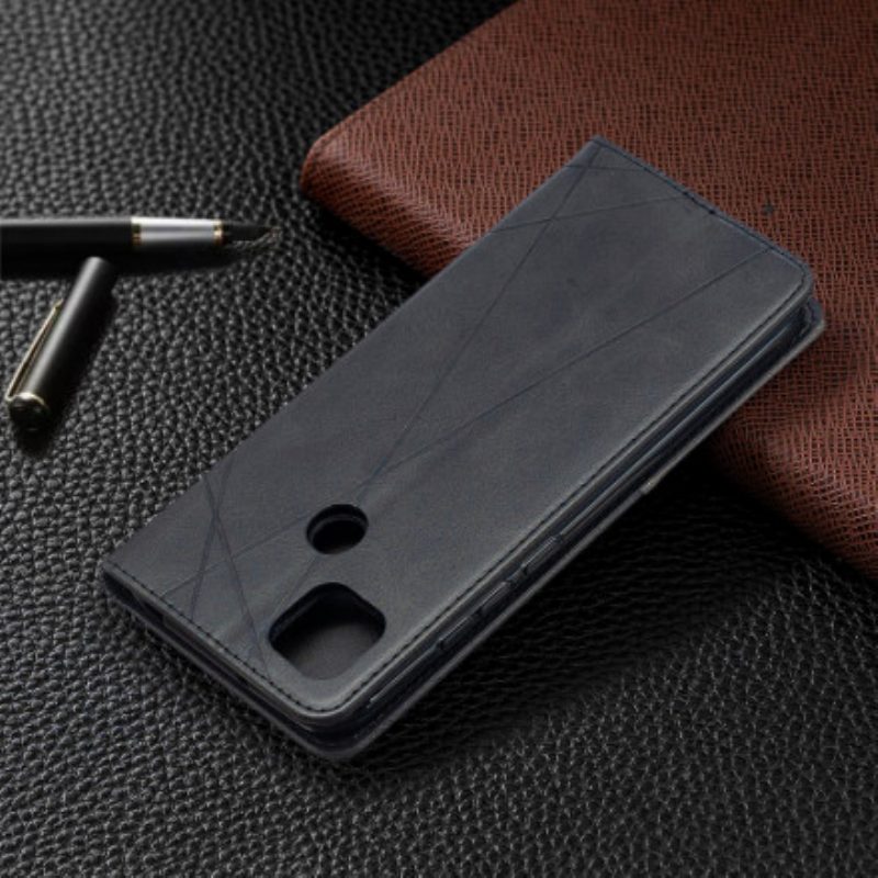 Folio Cover Xiaomi Redmi 9C Custodia in pelle Stile D'artista