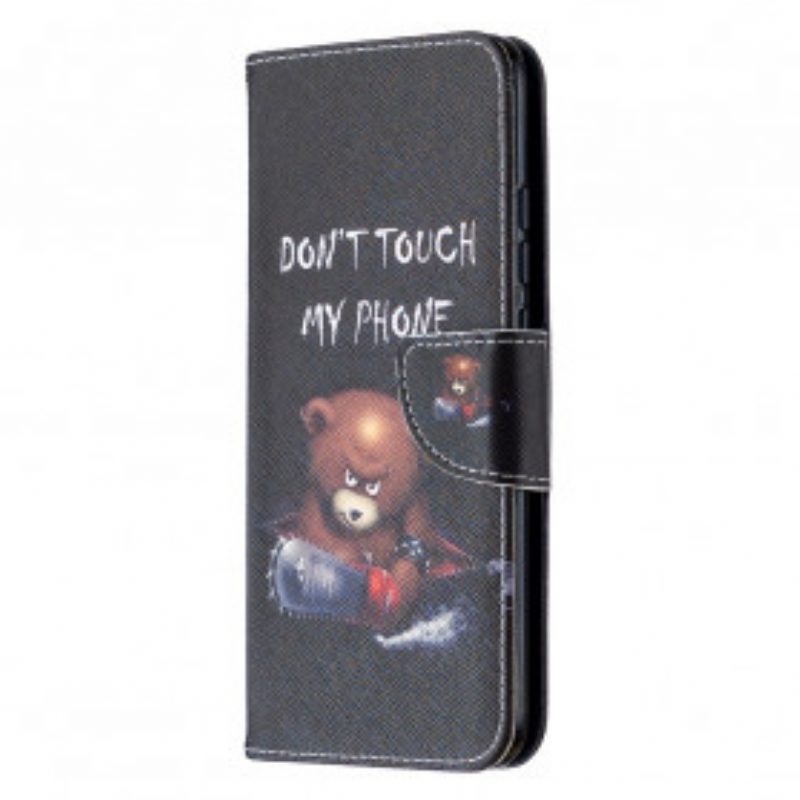 Folio Cover Xiaomi Redmi 9C Orso Pericoloso