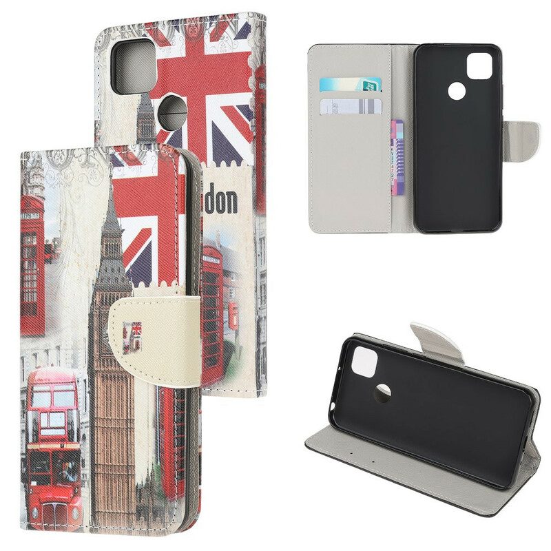Folio Cover Xiaomi Redmi 9C Vita Londinese