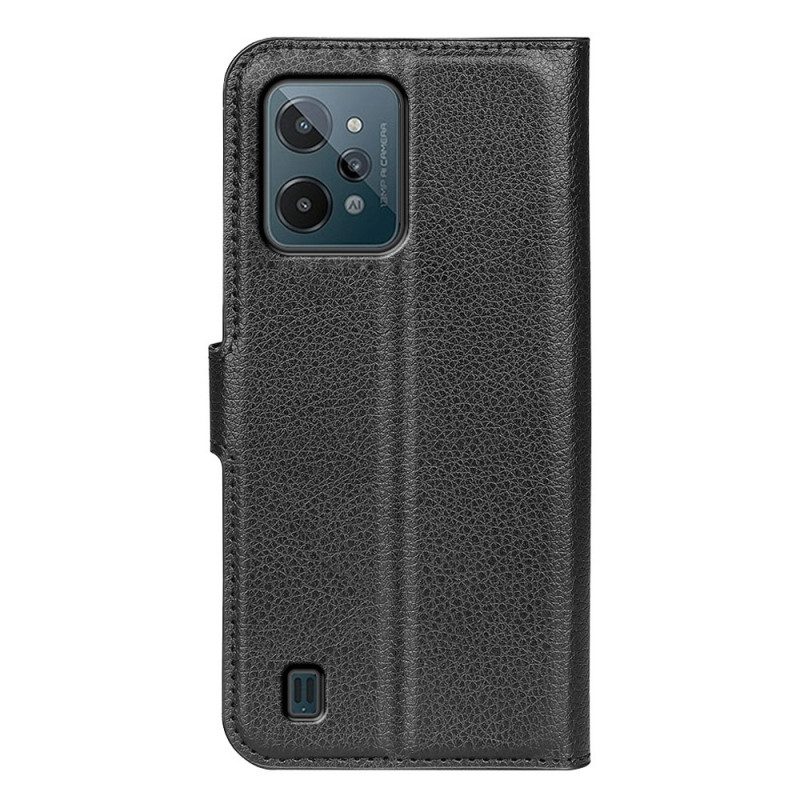 Custodia in pelle Realme C31 Ecopelle Appariscente