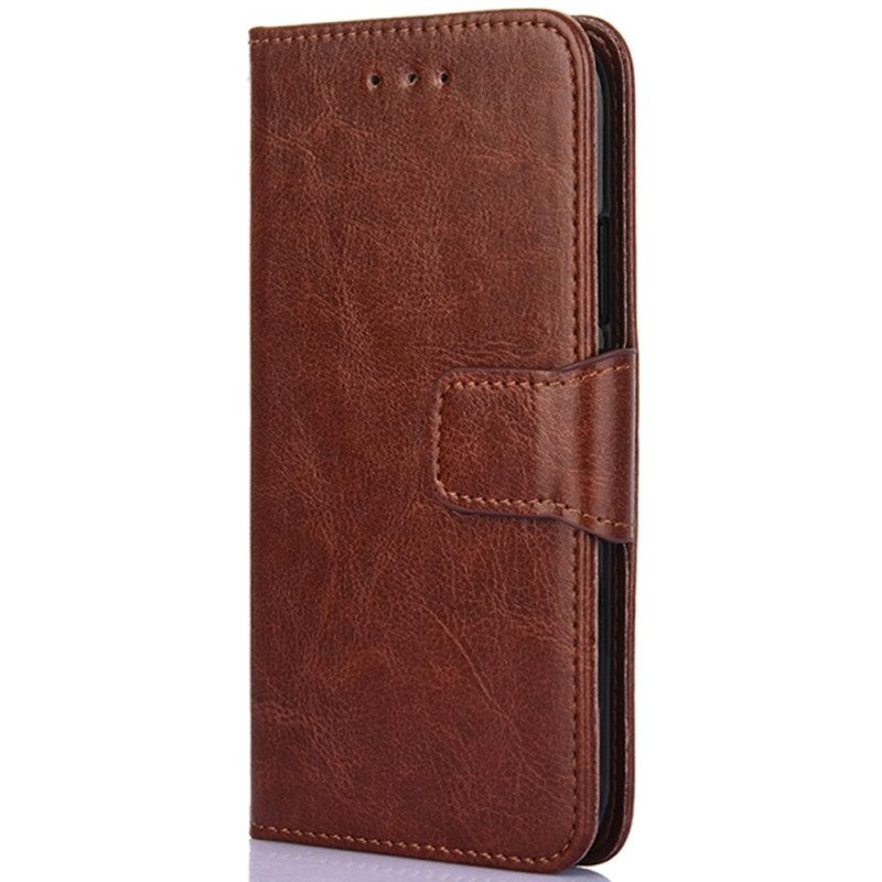 Custodia in pelle Realme C31 Ecopelle Vintage