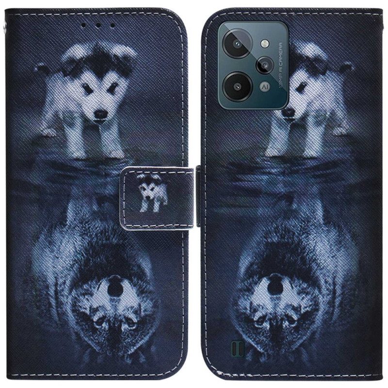 Folio Cover Realme C31 Futuro Lupo