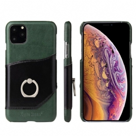 Cover iPhone 11 Pro Max Fierre Shann Porta Carte E Porta Anelli