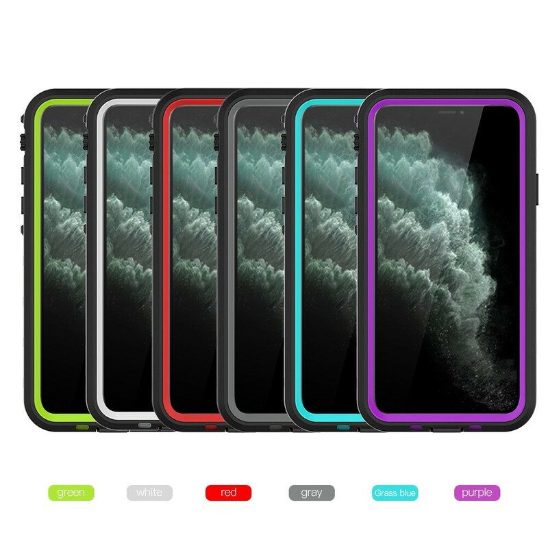 Cover iPhone 11 Pro Max Pepe Rosso Impermeabile
