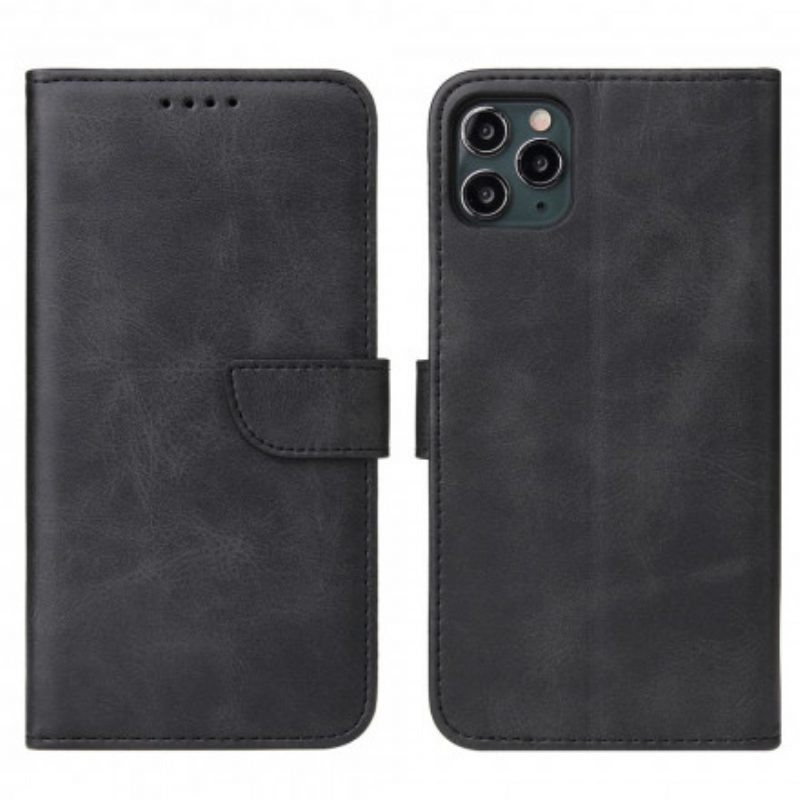 Custodia in pelle iPhone 11 Pro Max Stile Vintage In Pelle