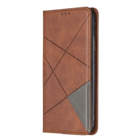 Folio Cover iPhone 11 Pro Max Custodia in pelle Stile D'artista