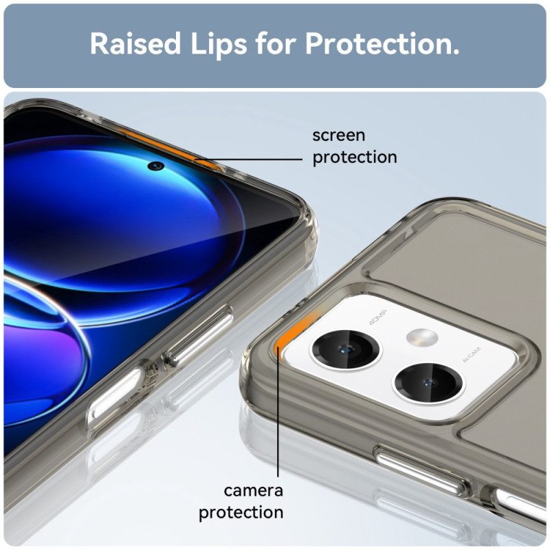 Cover Xiaomi Redmi Note 12 5G Serie Di Caramelle Trasparenti