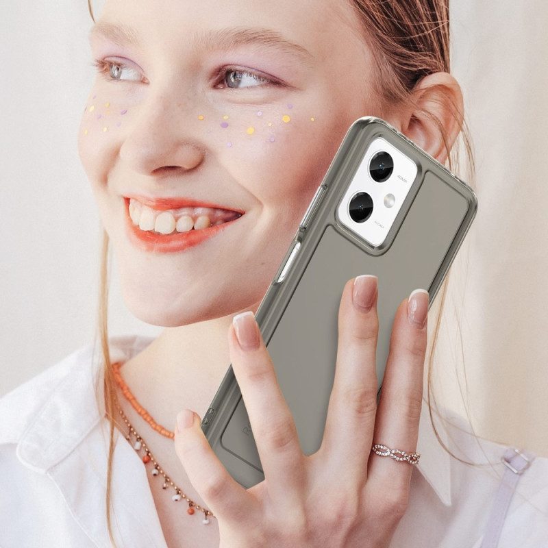 Cover Xiaomi Redmi Note 12 5G Serie Di Caramelle Trasparenti
