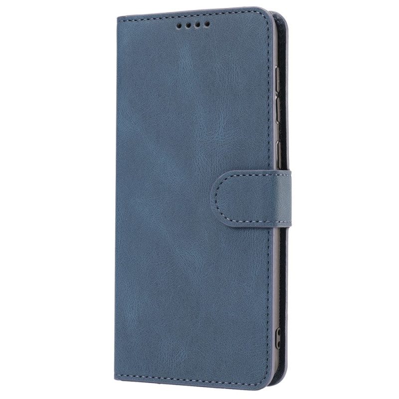 Custodia in pelle Xiaomi Redmi Note 12 5G Cinturino Retrò