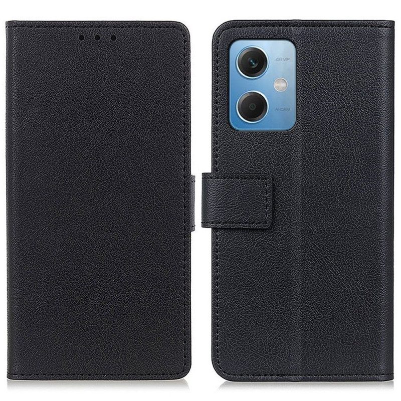 Custodia in pelle Xiaomi Redmi Note 12 5G Classico