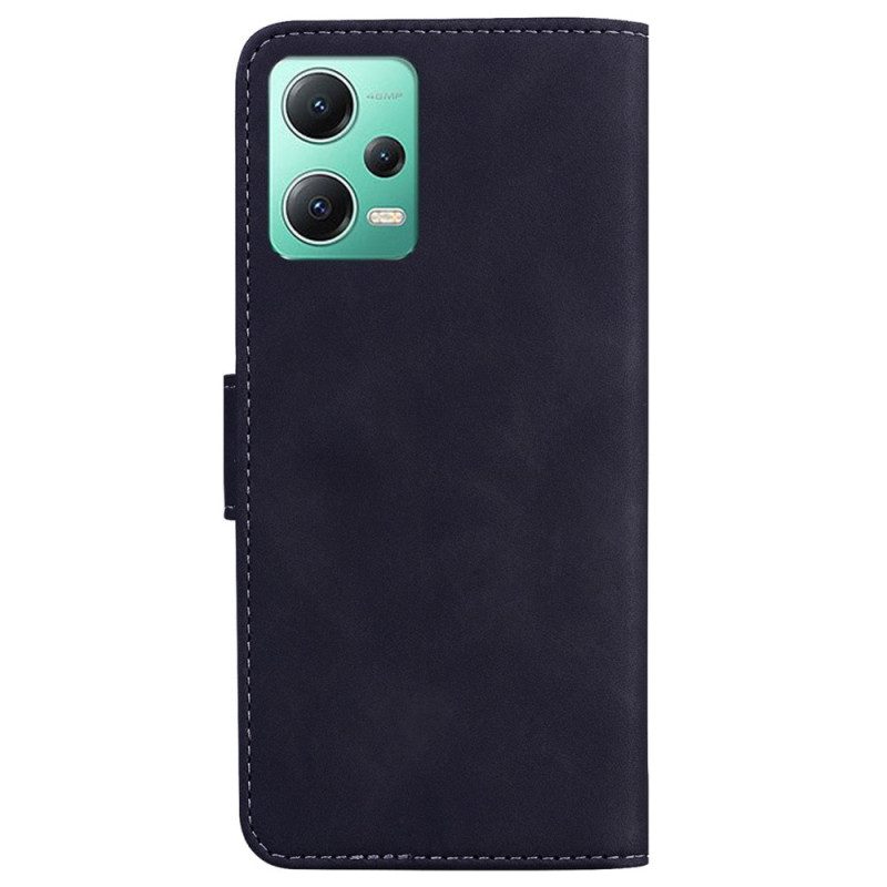 Custodia in pelle Xiaomi Redmi Note 12 5G Ecopelle Tinta Unita
