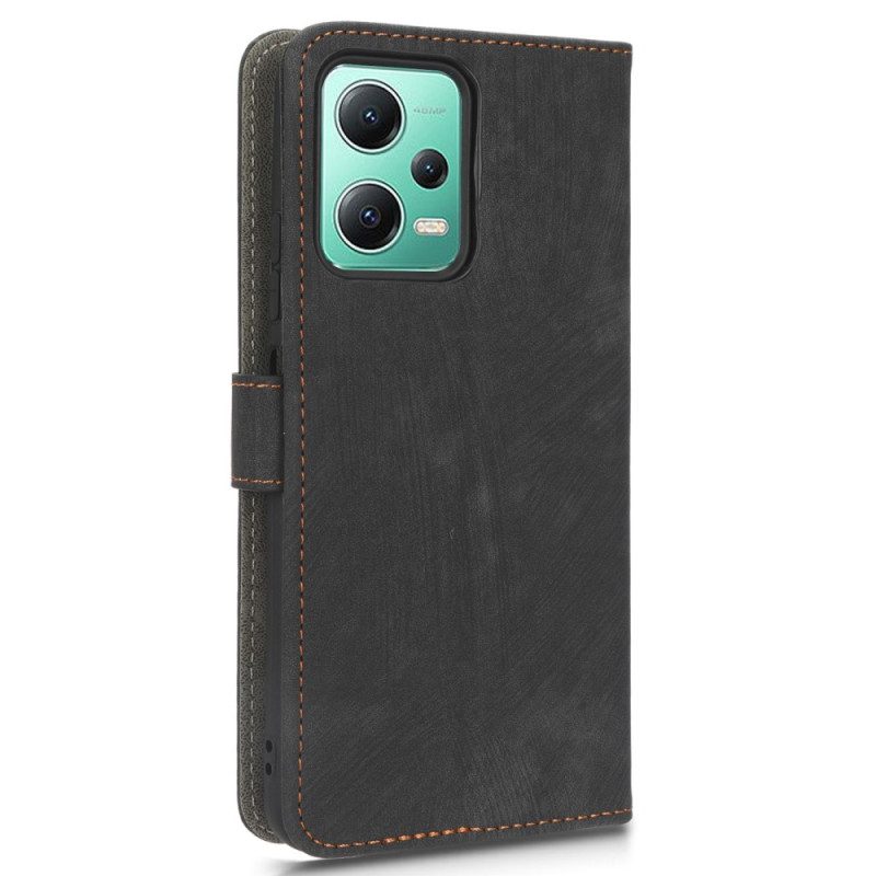 Custodia in pelle Xiaomi Redmi Note 12 5G Ecopelle Vintage