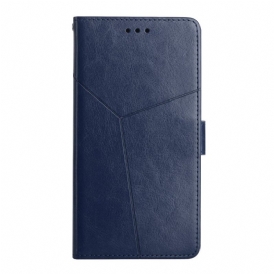 Custodia in pelle Xiaomi Redmi Note 12 5G Y Strappy Design