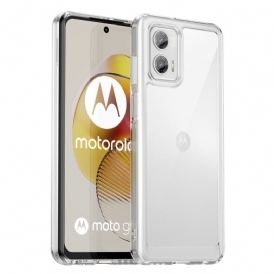 Cover Moto G73 5G Ibrido Trasparente