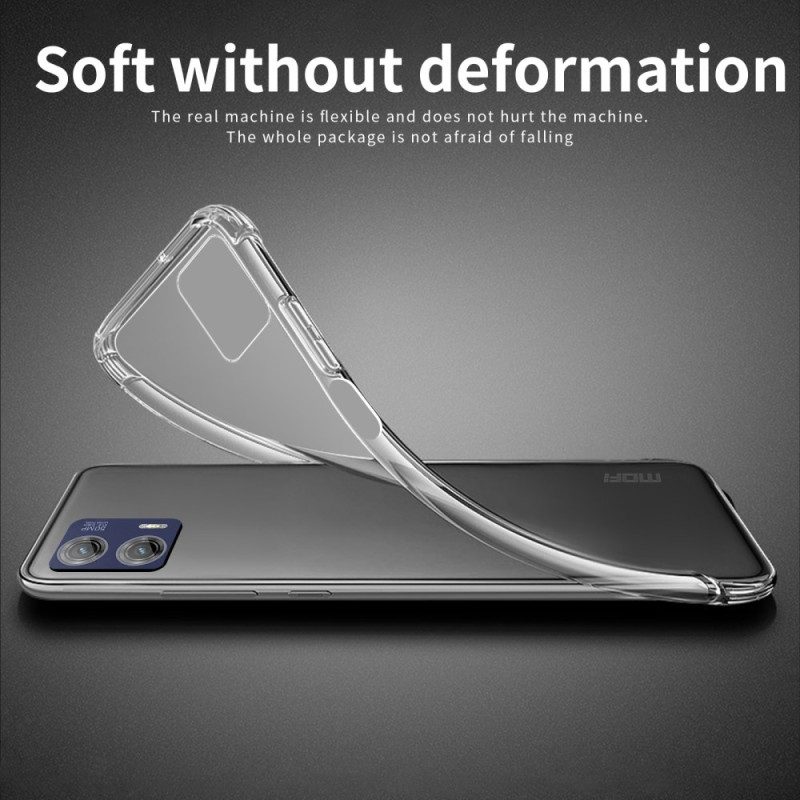Cover Moto G73 5G Mofi Trasparente