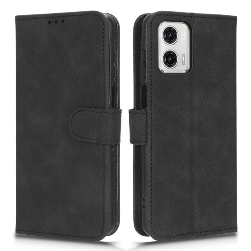 Custodia in pelle Moto G73 5G Sensazione Di Contatto Con La Pelle
