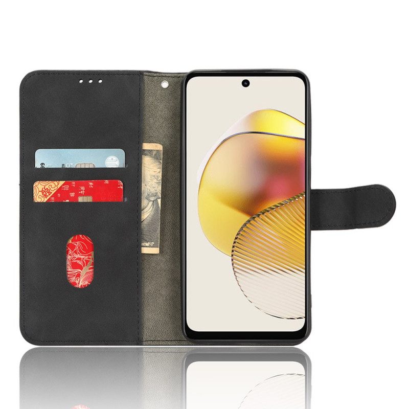 Custodia in pelle Moto G73 5G Sensazione Di Contatto Con La Pelle
