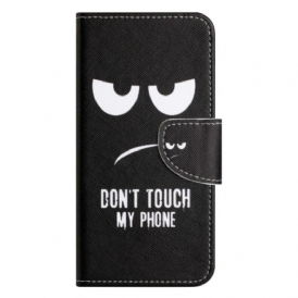 Folio Cover Moto G73 5G Non Toccare Il Mio Telefono