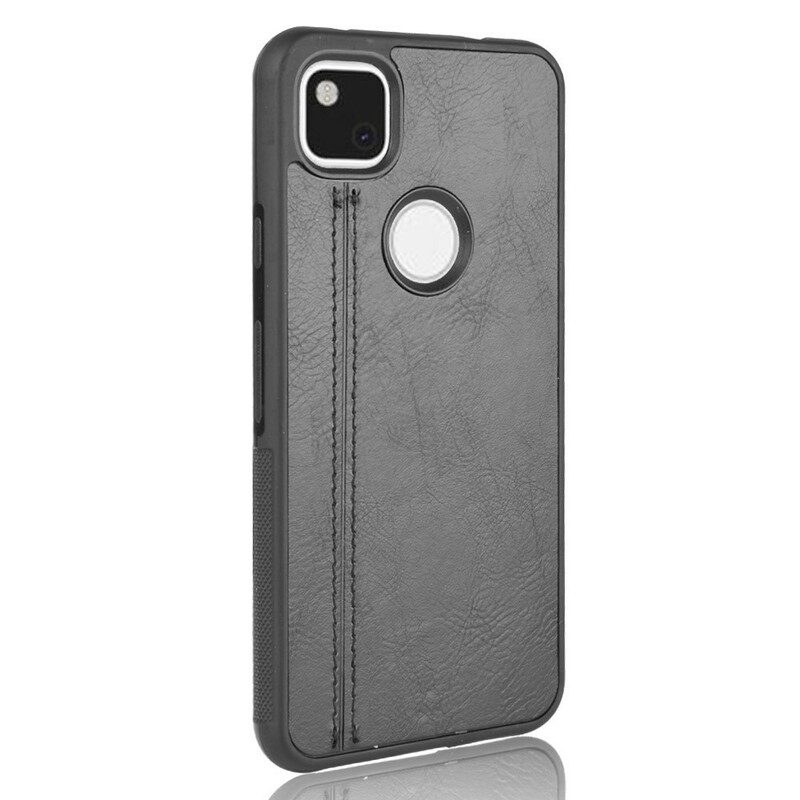 Cover Google Pixel 4A Effetto Pelle Couture