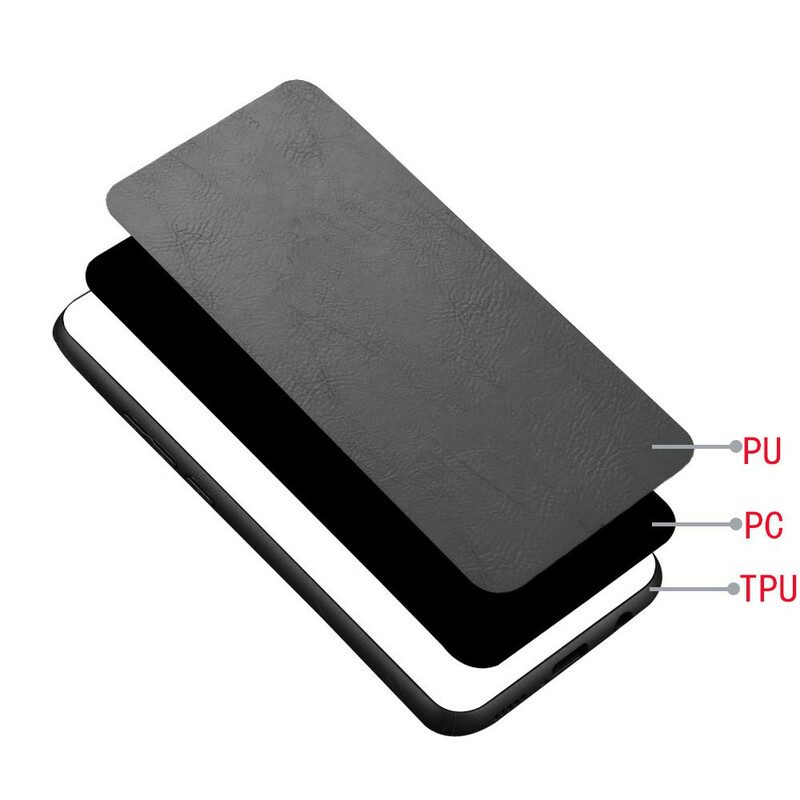 Cover Google Pixel 4A Effetto Pelle Couture