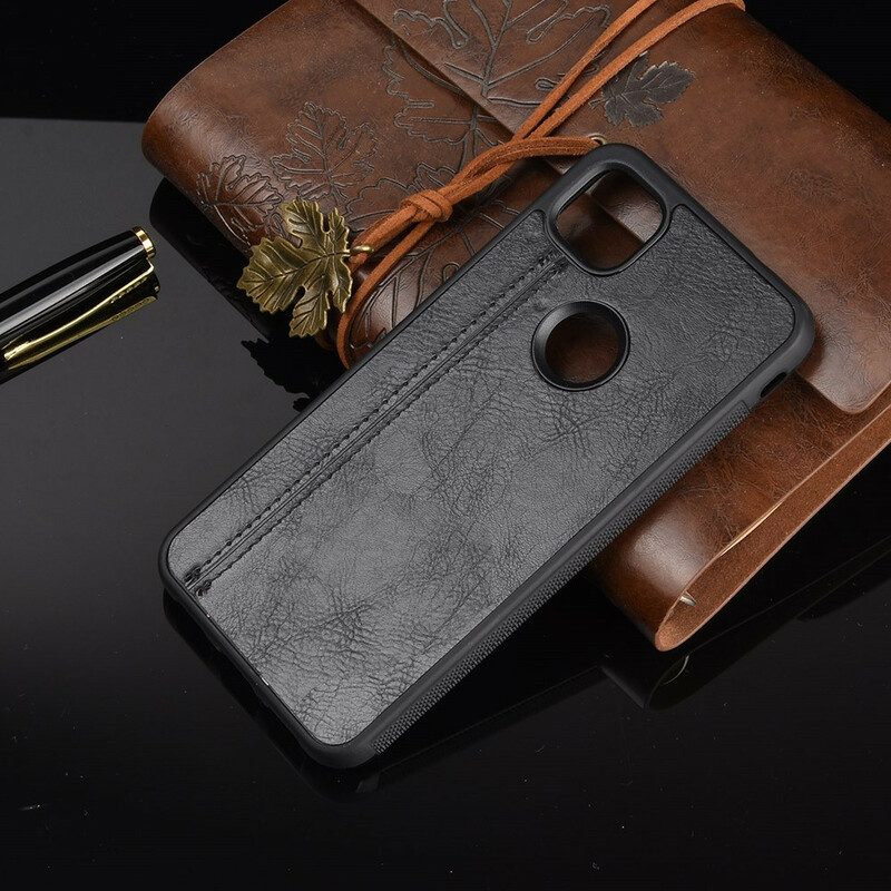 Cover Google Pixel 4A Effetto Pelle Couture