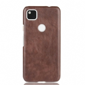 Cover Google Pixel 4A Litchi Performance Effetto Pelle