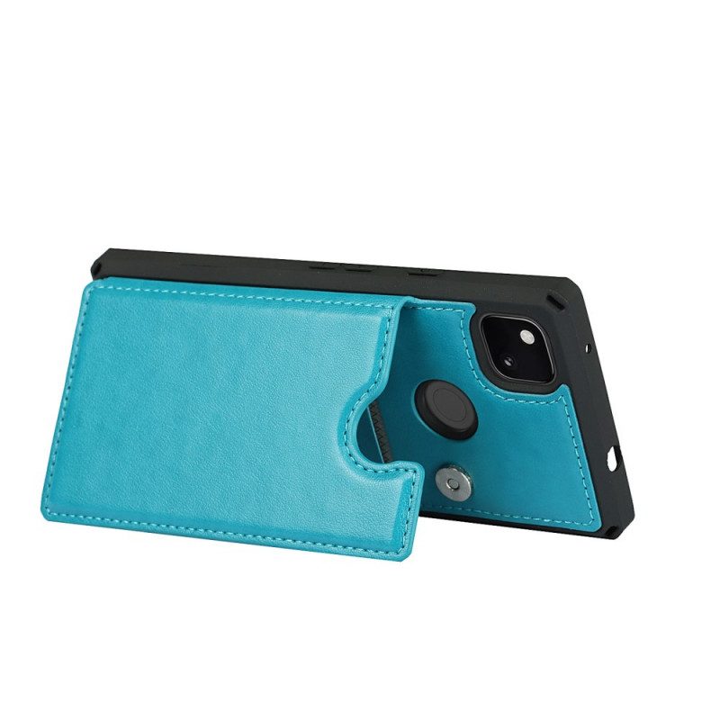 Cover Google Pixel 4A Supporto Porta Carte E Cordino