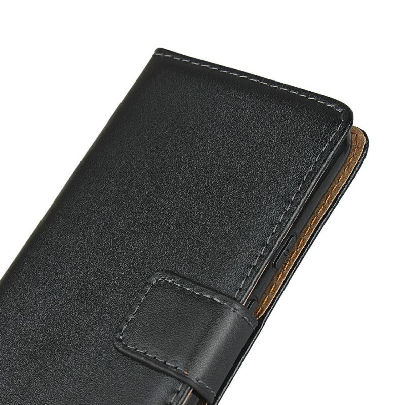 Custodia A Portafoglio Google Pixel 4A Pelle Vera