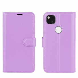 Custodia in pelle Google Pixel 4A Classico