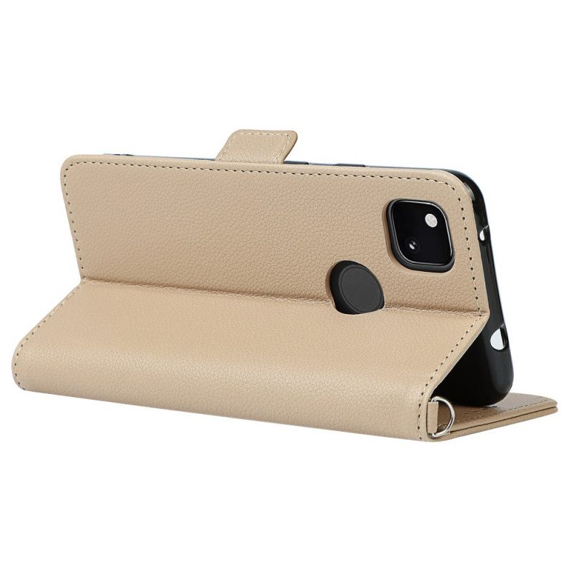 Custodia in pelle Google Pixel 4A Cuore Strappato