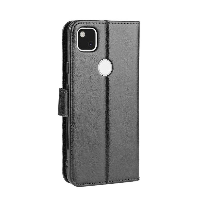 Custodia in pelle Google Pixel 4A Ecopelle Appariscente