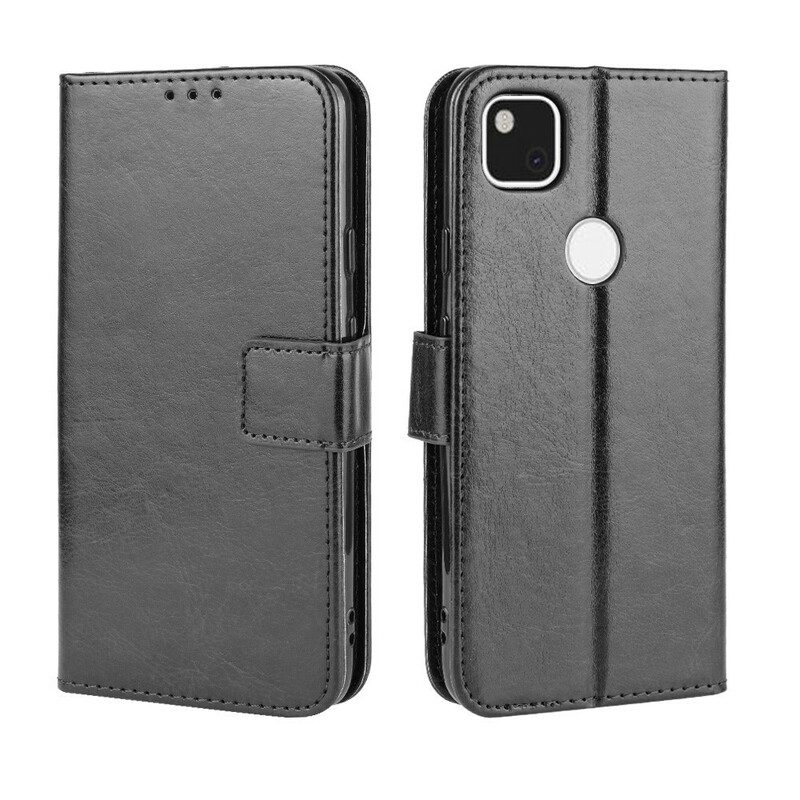 Custodia in pelle Google Pixel 4A Ecopelle Appariscente